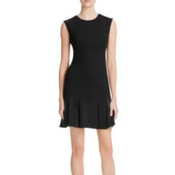 Rebecca Taylor Sleeveless Black Cocktail Dress Woman’s Size 2 - Picture 8 of 9